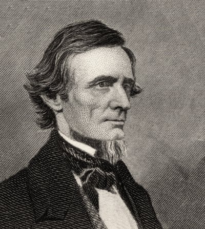 Ritratto di Jefferson Davis (1808-1889) da American School